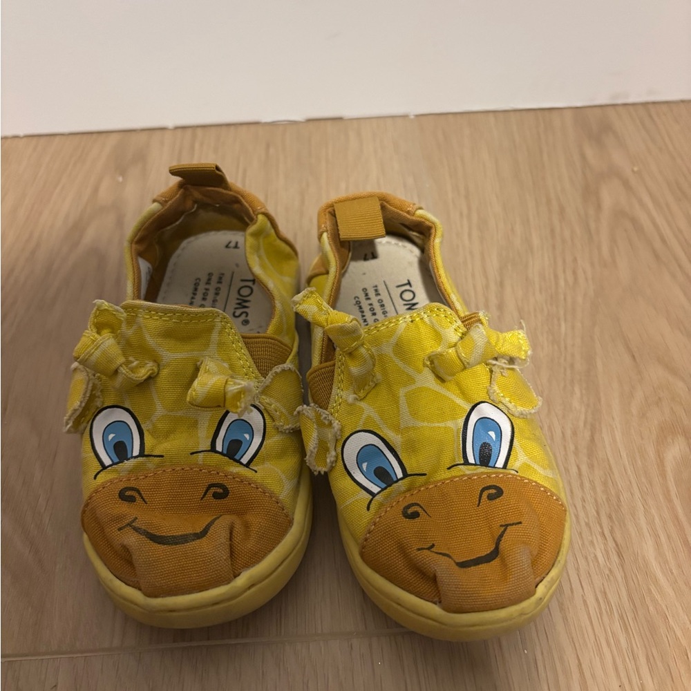 Toms Vibrant Yellow and Orange Sneakers